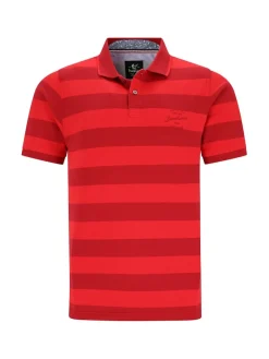 hajo Poloshirt Stay Fresh Kurzarmshirt rot Outlet