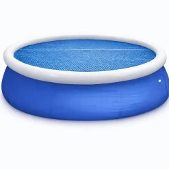 Happy People Pool Solarplane Plane Rund für Quick Up Pools 360cm auch für Framepool ca. 300cm Abdeckplane Clearance