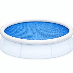 Happy People Pool Solarplane Plane Rund für Quick Up Pools 420cm auch für Framepool ca. 340cm Abdeckplane Online