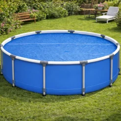 Happy People Pool Solarplane Rund für Framepool Stahlrahmenpool 420 cm Abdeckung Online