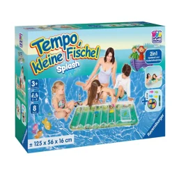 16698 - Tempo kleine Fische! Kinderluftmatratze - Das Wettschwimmen gegen die Zeit ^ Happy People New