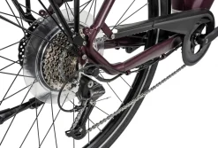 Hawk E-Trekking Lady E-Bike Damen 28 Zoll 50 cm Wave - Bordeaux Clearance