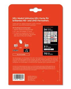 HD PLUS HD+ Modul inkl. 6 Monate HD+ Sender-Paket schwarz Discount