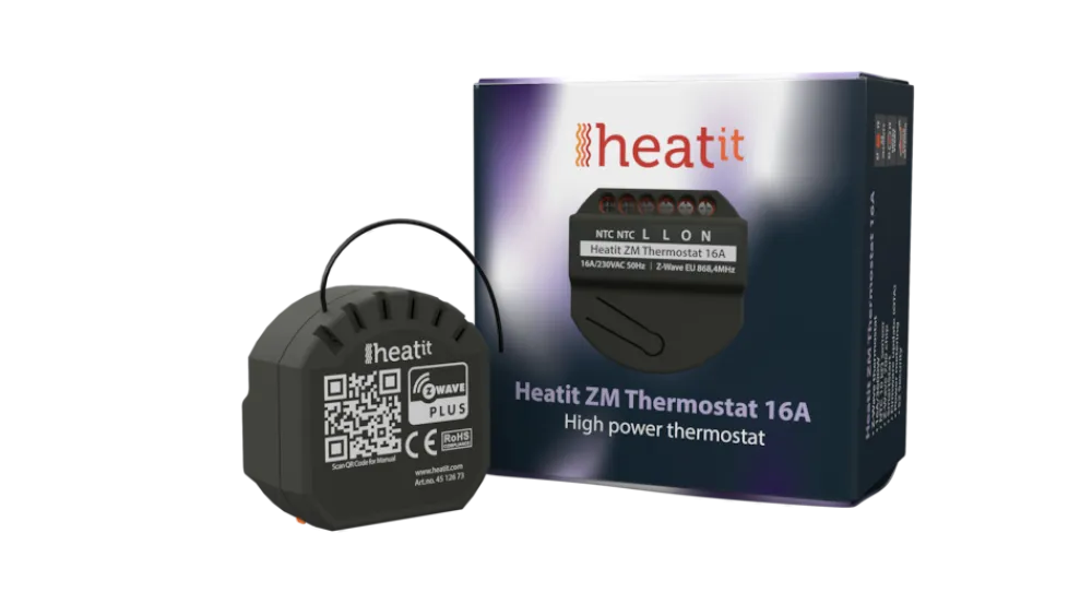 ZM Thermostat 16A ^ Heatit Hot
