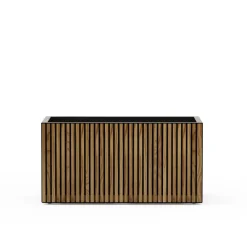 Herstera Garden Pfanzkübe Deco Panter Schwarz/Natur|50x100x50c ^ sonstige