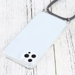 Hülle Handy Schutz für Apple iPhone 13 Pro Max Case Cover Tasche Etuis Grau Neu ^ König Design Sale