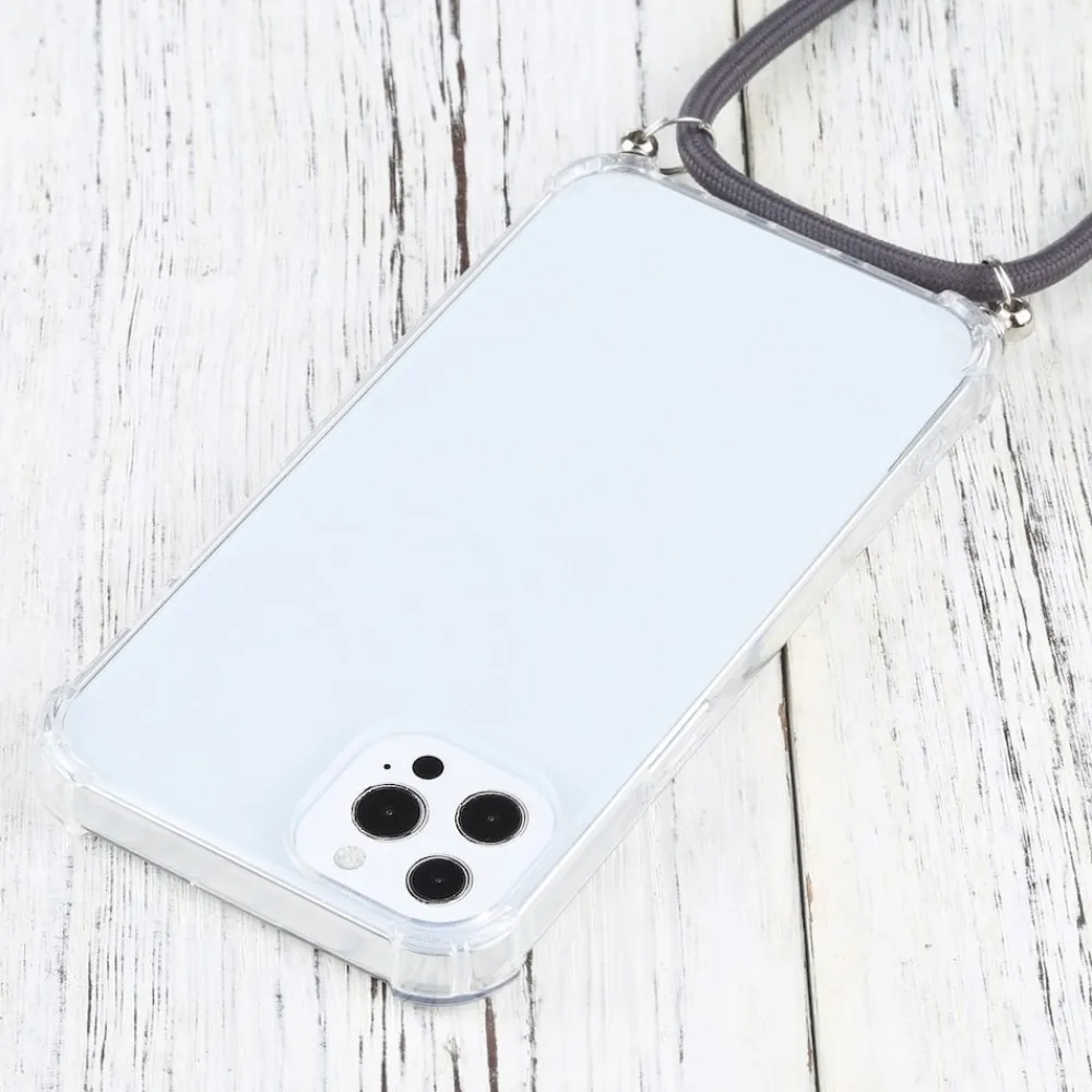 Hülle Handy Schutz für Apple iPhone 13 Pro Max Case Cover Tasche Etuis Grau Neu ^ König Design Sale