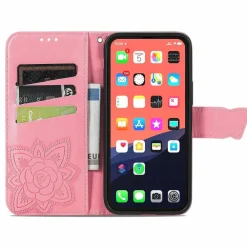 Hülle Handy Schutz für Apple iPhone 13 mini Case Cover Tasche Etuis Bumper Rosa ^ König Design Online