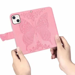 Hülle Handy Schutz für Apple iPhone 13 mini Case Cover Tasche Etuis Bumper Rosa ^ König Design Online