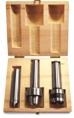 Mitnehmerset MK2 3-tlg Konusaufnahme MK2, für Drechselmaschinen 5931056 ^ Holzstar