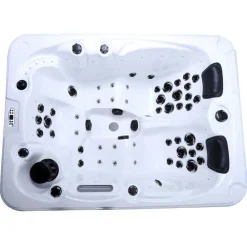 Home Deluxe Outdoor Whirlpool BEACH - Mit Treppe und Thermoabdeckung Sale