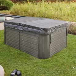Home Deluxe Outdoor Whirlpool BEACH - Mit Treppe und Thermoabdeckung Sale