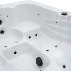 Outdoor Whirlpool SUNSET PURE - 220 x 156 cm für 3 Personen ^ Home Deluxe Clearance
