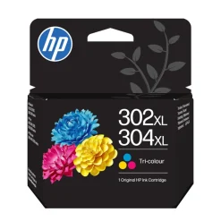 302XL/304XL Cyan/Magenta/Gelb Original Druckerpatrone (B7RT8AE, kompatibel mit DeskJet 2620, 2622, 2630, 2632, 2633, 2634, 3630, 3633, 3639, 3720, 3750, 3760, 3762, 3764; Envy 4520, 4521, 4524, 4526, 4527, 4528, 5020, 5030, 5032; OfficeJet 3831 ^ hp Discount