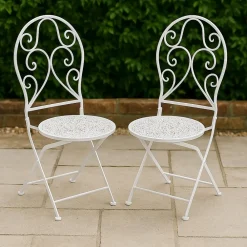 HTI-Line Gartenstuhl 2er-Set Lani Weiß Sale