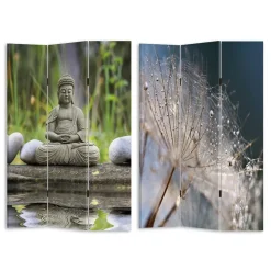 HTI-Line Paravent Buddha New