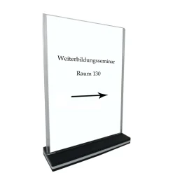 HTI-Line Tischaufsteller A3 Hochformat Clearance