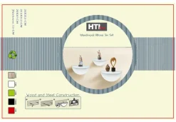 HTI-Line Wandregal Altona 943 3er-Set Online