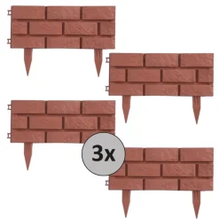 Beeteinfassung Steinmauer Terracotta Nessa ^ HTI-Living Discount