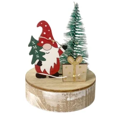 Beleuchtete Weihnachtsdeko Weihnachtswichtel mit Geschenk ^ HTI-Living Online