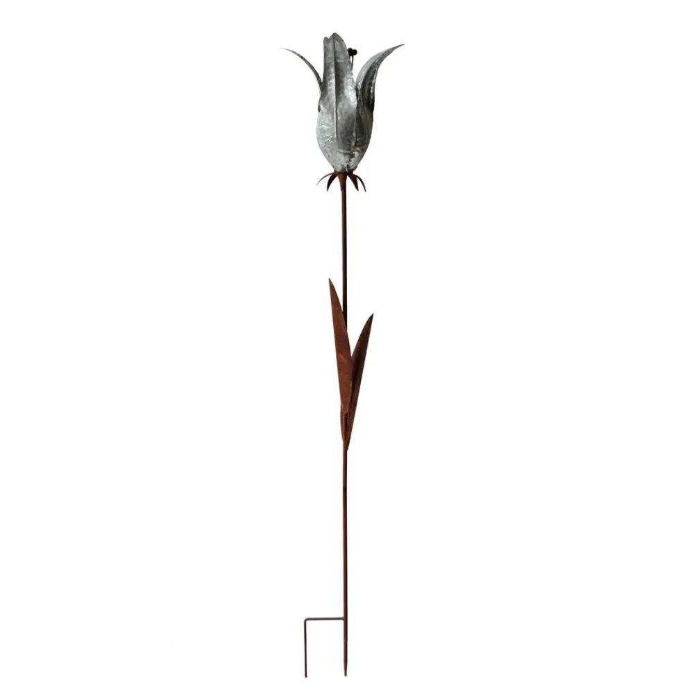 Blumenstecker Rostoptik Blüte Celia ^ HTI-Living Clearance