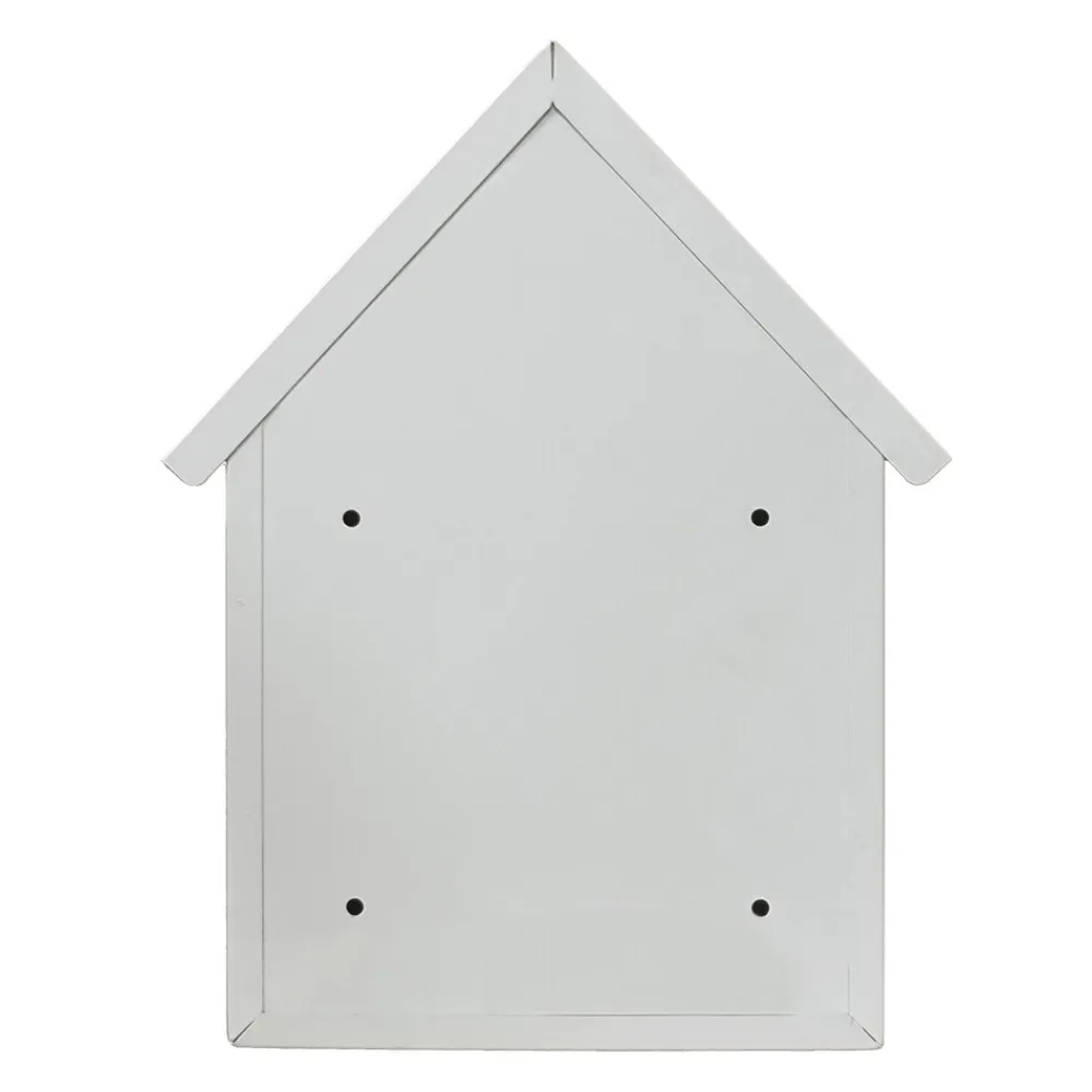 HTI-Living Briefkasten Amin Weiß mit Spitzdach New
