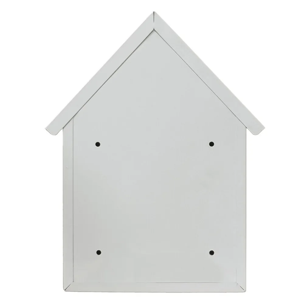 HTI-Living Briefkasten Amin Weiß mit Spitzdach New