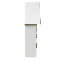 HTI-Living Briefkasten Amin Weiß mit Spitzdach New
