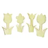 Frühlingsblumen 4 er Set aus Keramik 15 cm ^ HTI-Living Hot