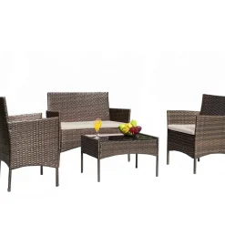 Gartenmöbel 4-teiliges Set Maceira ^ HTI-Living Outlet