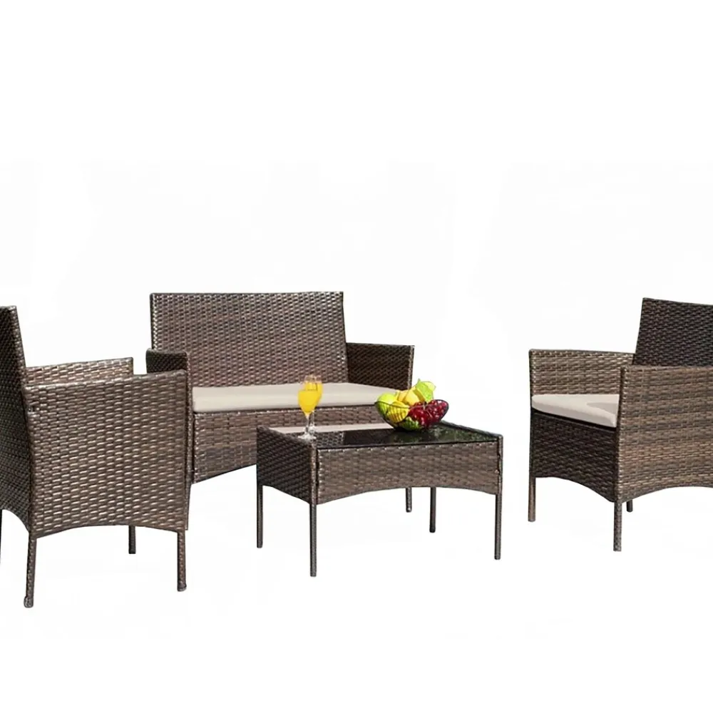Gartenmöbel 4-teiliges Set Maceira ^ HTI-Living Outlet