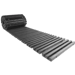 Gartenweg 655 cm Holzbohlenoptik Grau ^ HTI-Living New