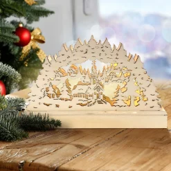Leuchtbogen Verschneite Kirche ^ HTI-Living Online