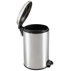 HTI-Living Mülleimer 12 Liter Silber Jannik Hot