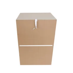 Nachtkommode 4 Schubladen Nina Weiß 2er-Set ^ HTI-Living Clearance