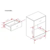 HTI-Living Nachtschrank 2er Set Nina Sonoma Sale