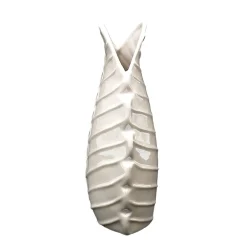 Porzellan-Vase Monstera-Blatt ^ HTI-Living Clearance