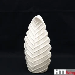 Porzellan-Vase Monstera-Blatt ^ HTI-Living Clearance