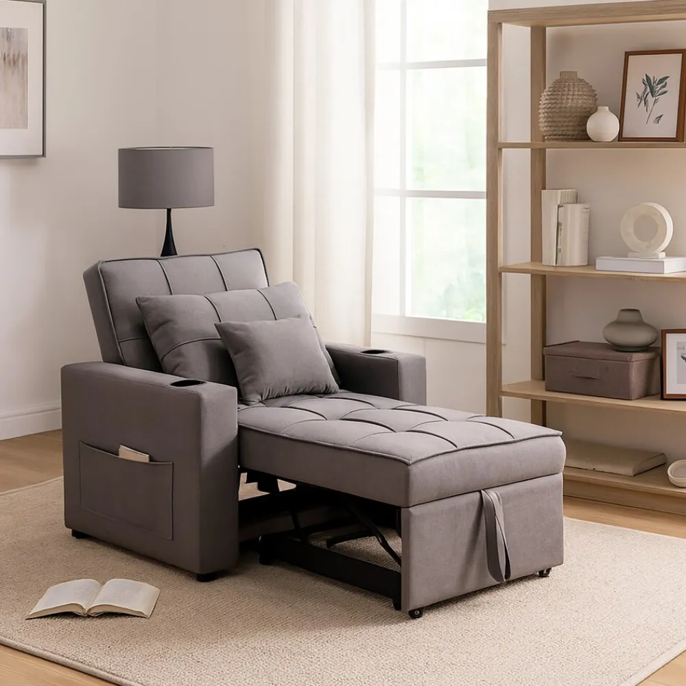 HTI-Living Relaxsessel Maritta Dunkelgrau Online