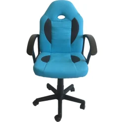 Schreibtischstuhl höhenverstellbar Daytona Junior Hellblau ^ HTI-Living Clearance