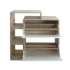 Schuhschrank Lisa Sonoma-Weiß ^ HTI-Living