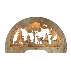 Schwibbogen Rehfamilie Natur ^ HTI-Living Clearance