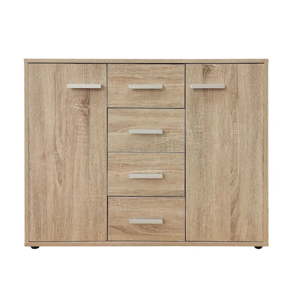Sideboard Nina mit 4 Schubladen Sonoma ^ HTI-Living Clearance