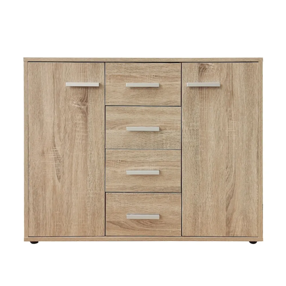 Sideboard Nina mit 4 Schubladen Sonoma ^ HTI-Living Clearance