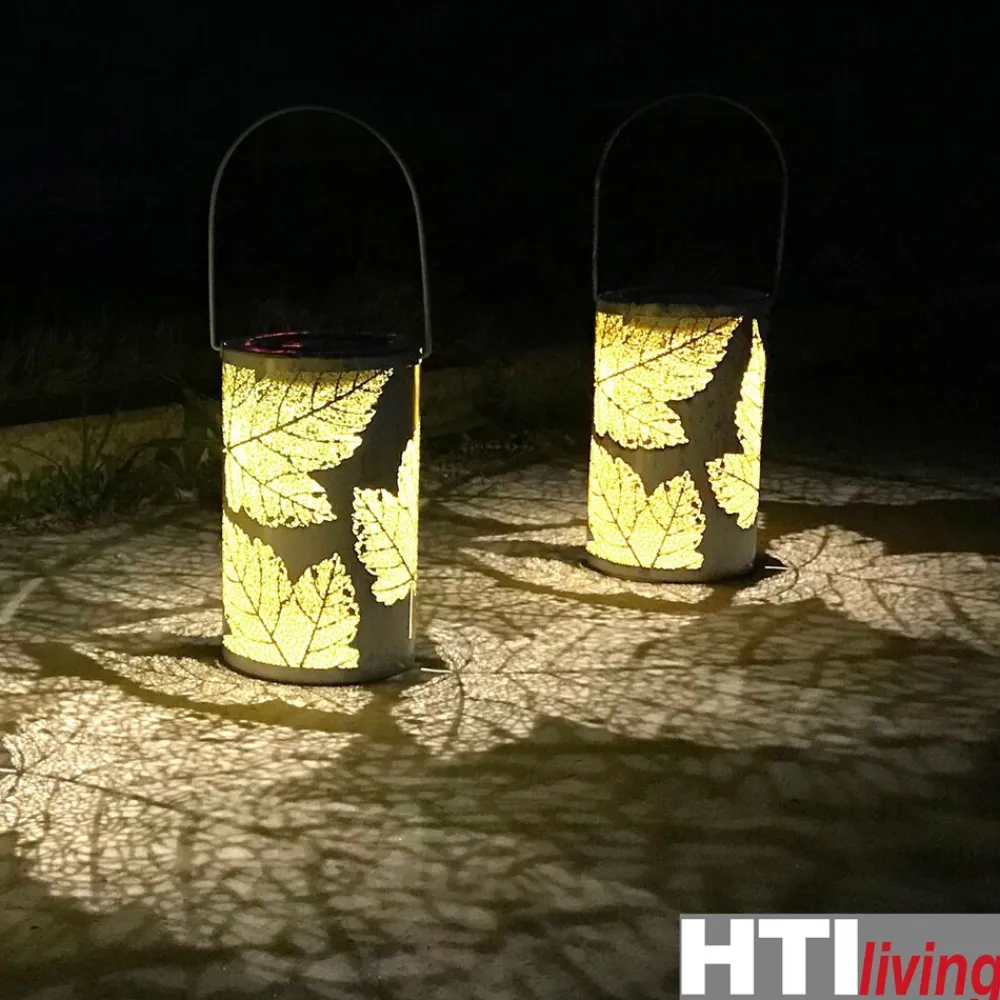 HTI-Living Solarlaterne Blätter Luna Discount