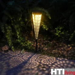 HTI-Living Solarlaterne Petal Luna Discount