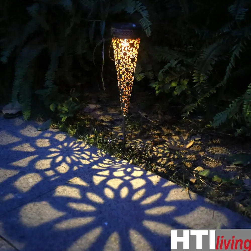 HTI-Living Solarlaterne Petal Luna Discount