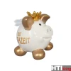 HTI-Living Sparschwein mittelgross, farbig Keramik New