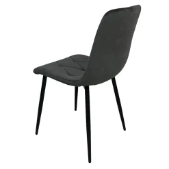 Stuhl Mesa Eco Velvet Grau ^ HTI-Living New