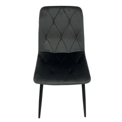 Stuhl Mesa Eco Velvet Grau ^ HTI-Living New